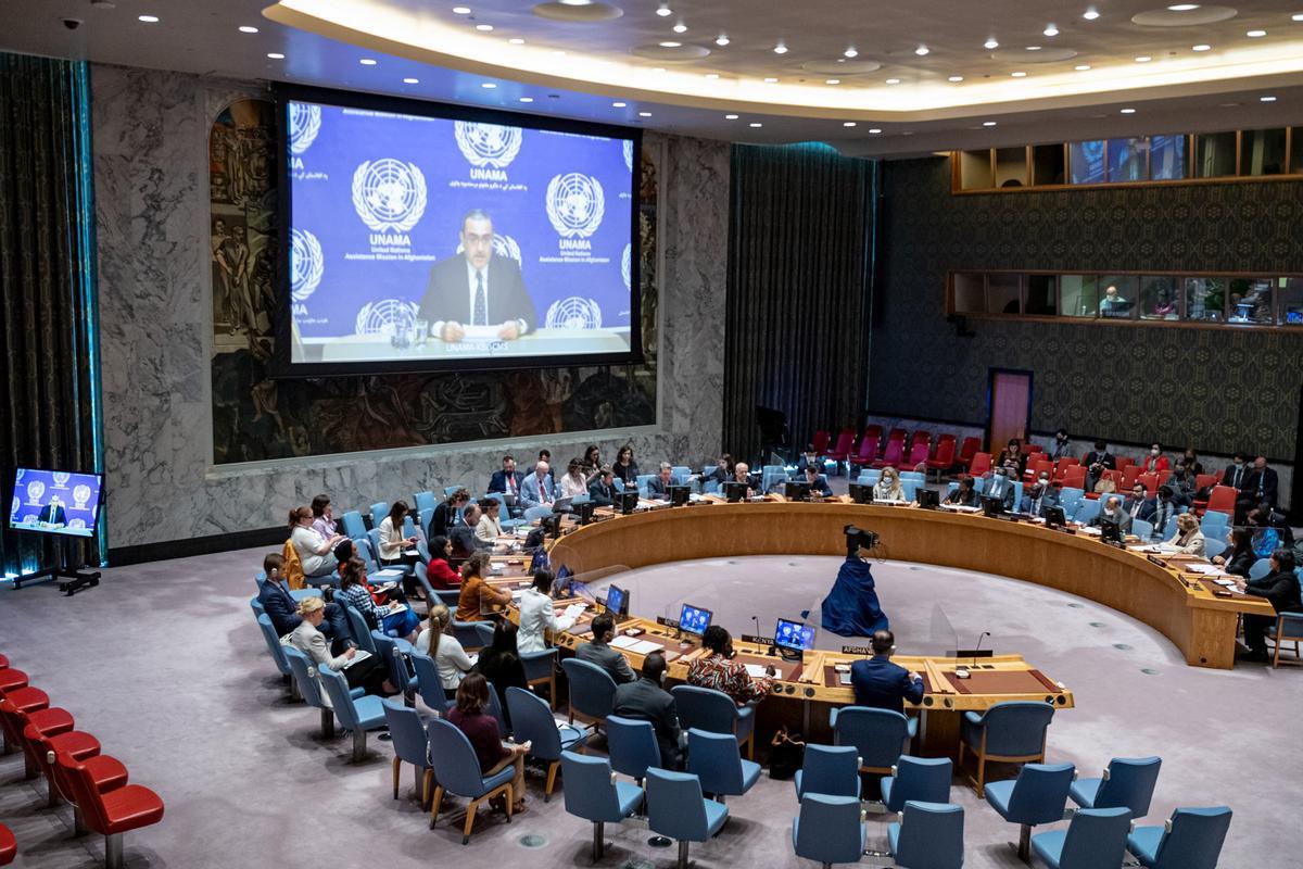 Archivo - Sesión del Consejo de Seguridad de la ONU.