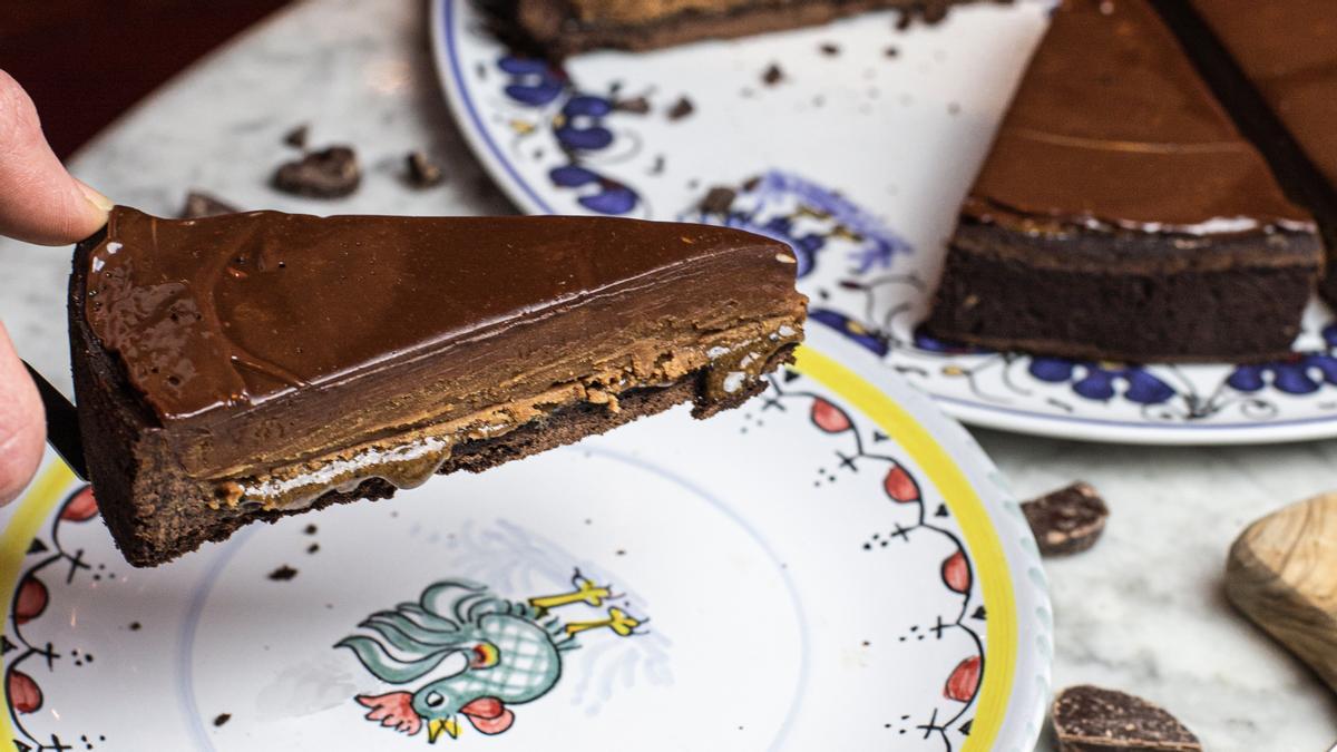 Una de las tartas más deseadas de Madrid, la Choco Choco Boom de Villa Capri.