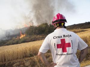 España lucha contra unos incendios forestales agravados por una inusual ola de calor
