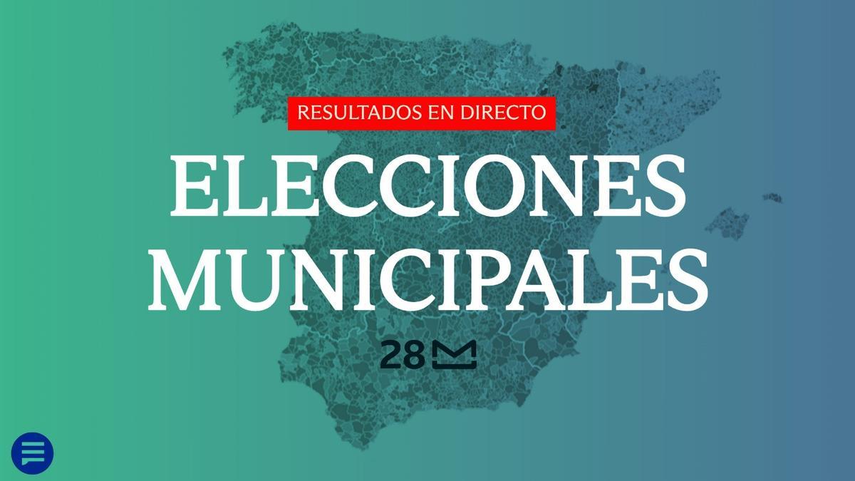 El escrutinio del 28M, en directo: mapa de los resultados electorales en todos los municipios
