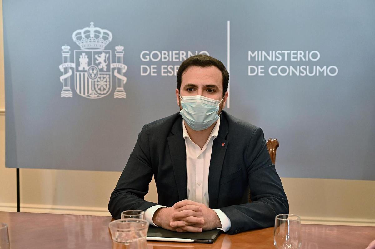 El ministro de Consumo, Alberto Garzón, en una fotografía de archivo. EFE/Fernando Villar