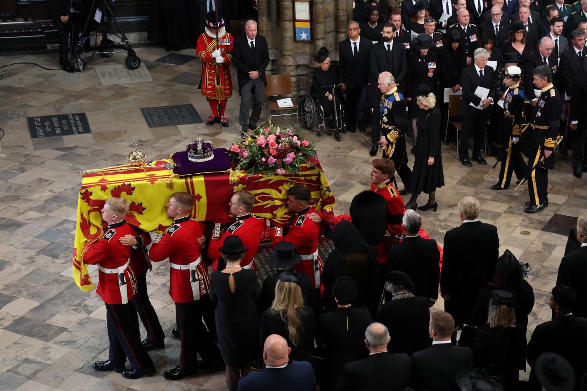 Funeral de Isabel II en la abadía de Westminster Funeral de Isabel II en la abadía de Westminster