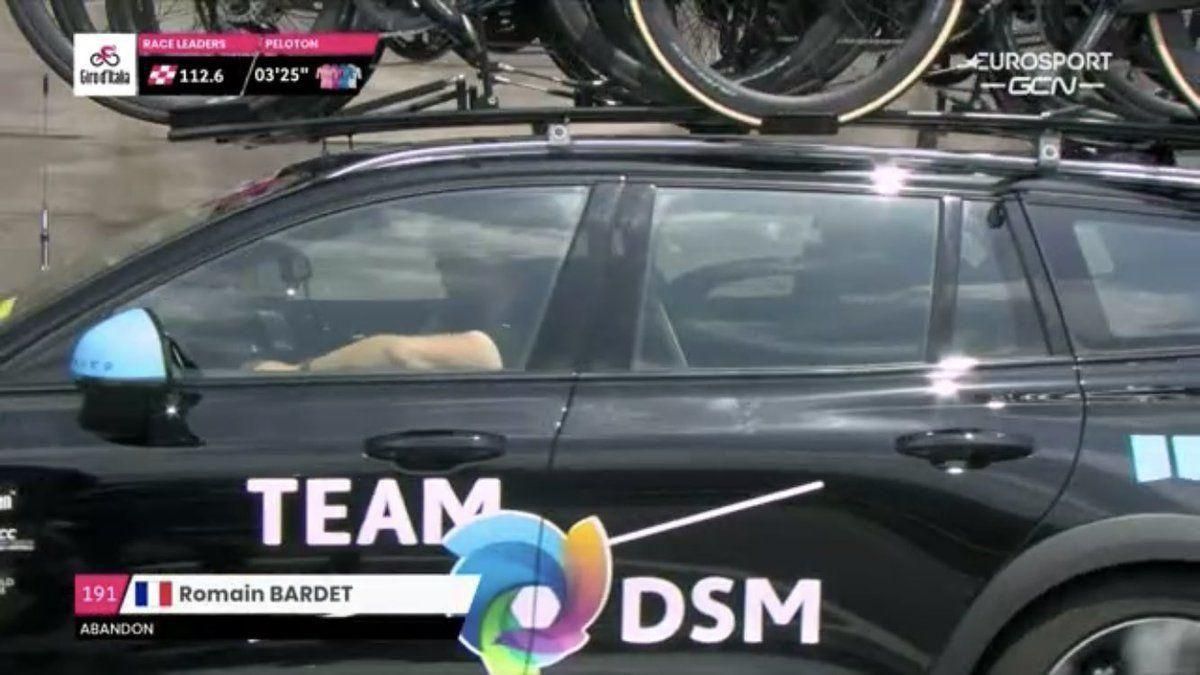Bardet abandona el Giro y deja el camino más libre para Landa Bardet abandona el Giro y deja el camino más libre para Landa