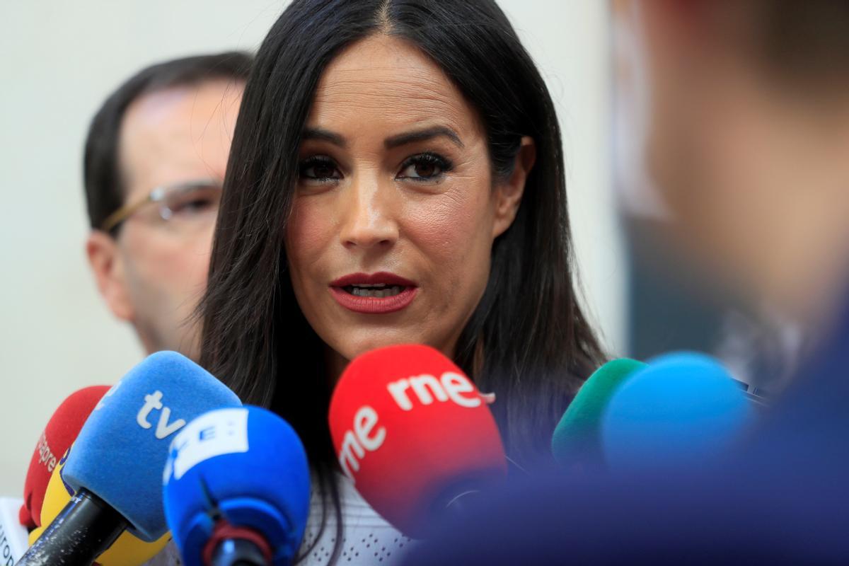 La vicealcaldesa de Madrid, Begoña Villacís. La vicealcaldesa de Madrid, Begoña Villacís.