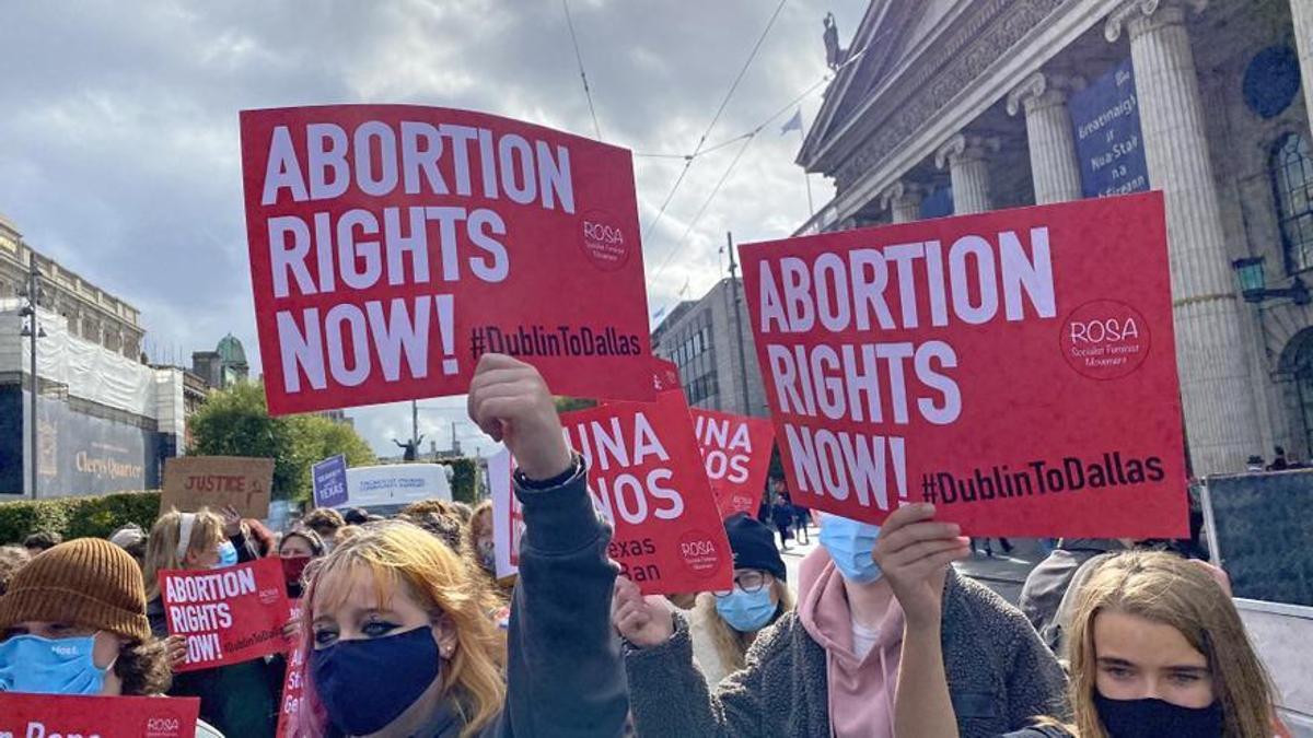 Varias manifestaciones por el derecho al aborto recorren Estados Unidos |  El Periódico de España