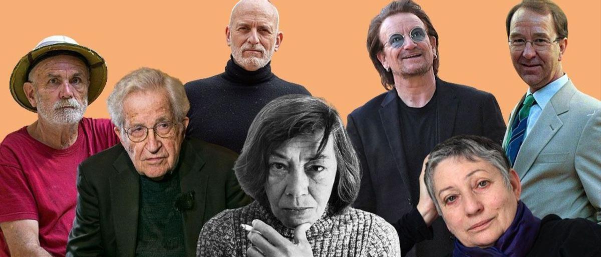 Eudald Carbonell, Noam Chomsky, Alejandro Palomas, Patricia Highsmith, Bono, Liudmila Ulítskaya e Ian Kershaw.