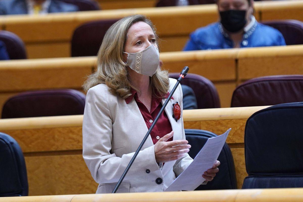 La ministra Nadia Calviño. La ministra Nadia Calviño.