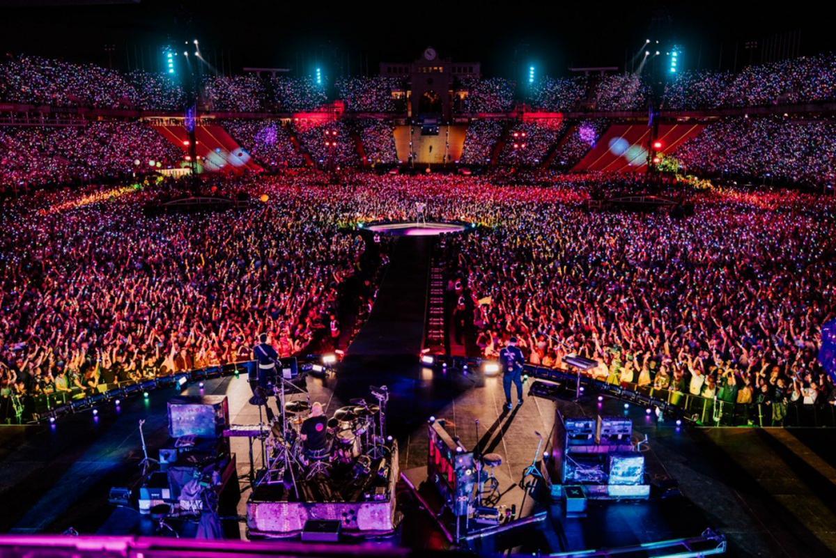 Las mejores imágenes del primer concierto de 'Coldplay' en el Estadio Olímpico de Barcelona