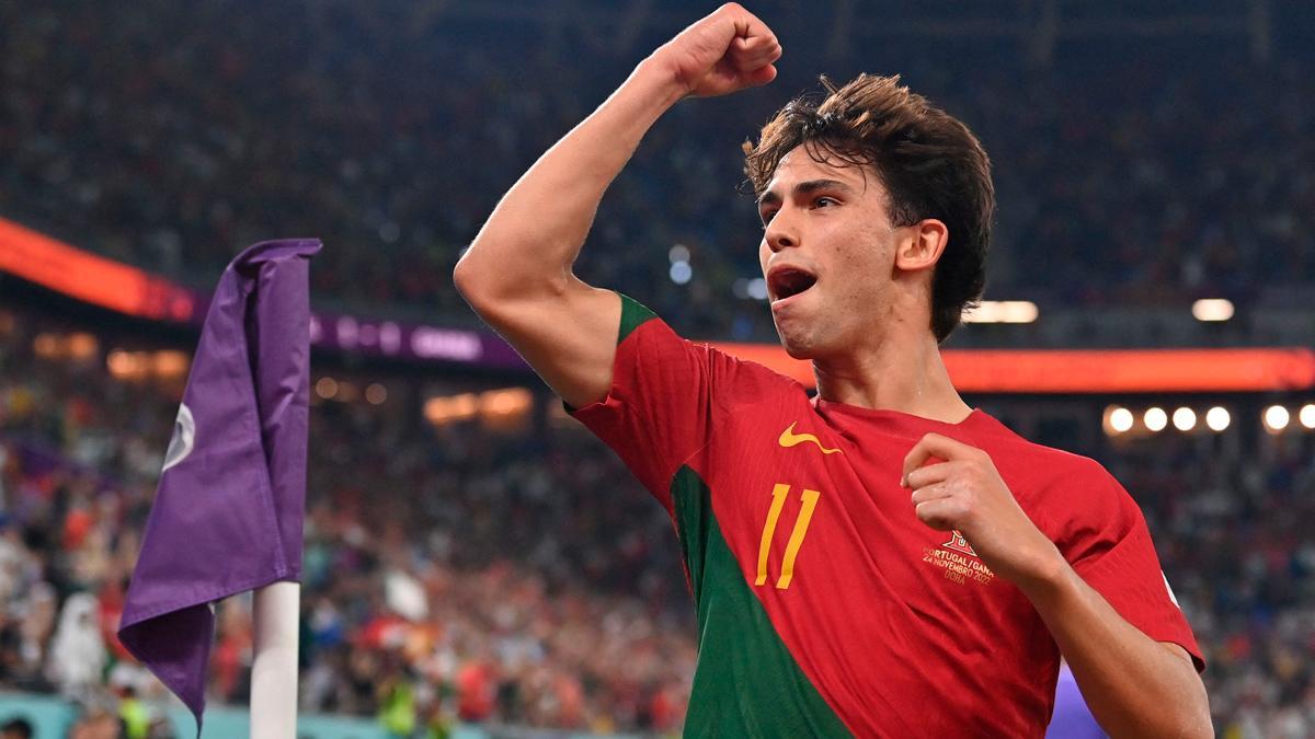 Portugal - Ghana: El gol de Joao Félix
