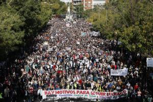 Madrid se vuelca en defensa de la sanidad pública