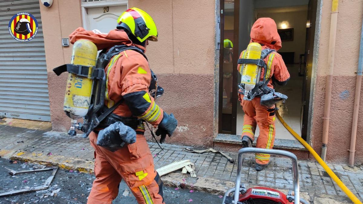 Un fallecido en el incendio de su vivienda en Alfafar (Valencia)