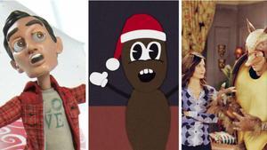 Imágenes de episodios navideños de ’Community’, ’South Park’ y ’Friends’.
