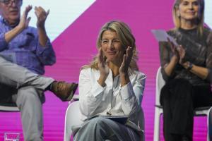 Yolanda Díaz reivindica Sumar ante Podemos como la "llave" para revalidar el Gobierno de coalición