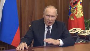 Putin amenaza a Occidente y anuncia una movilización militar parcial: "Tenemos muchas armas para contestar"