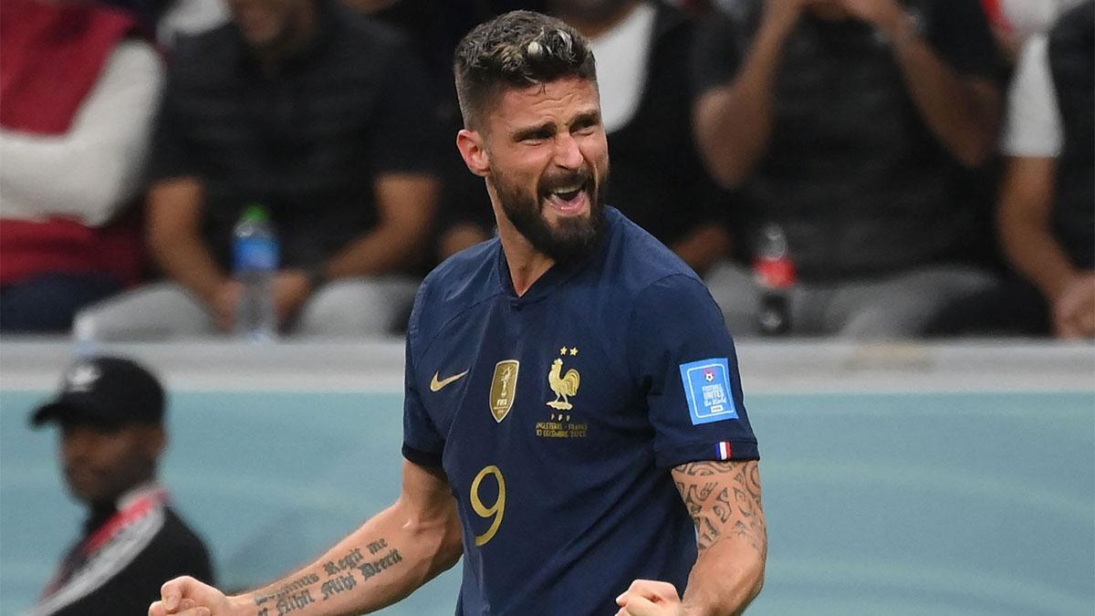 Inglaterra - Francia | El gol de Giroud Inglaterra - Francia | El gol de Giroud