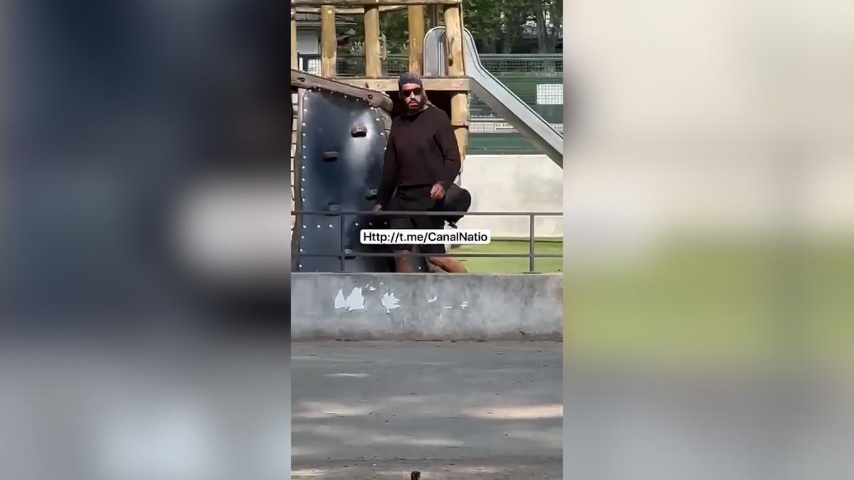 Este es el momento en el que un hombre apuñala a cuatro niños y dos adultos en un parque en Francia