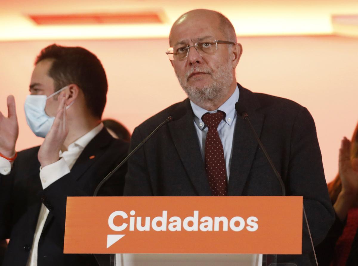 El candidato de Ciudadanos a la presidencia de Castilla y León, Francisco Igea.