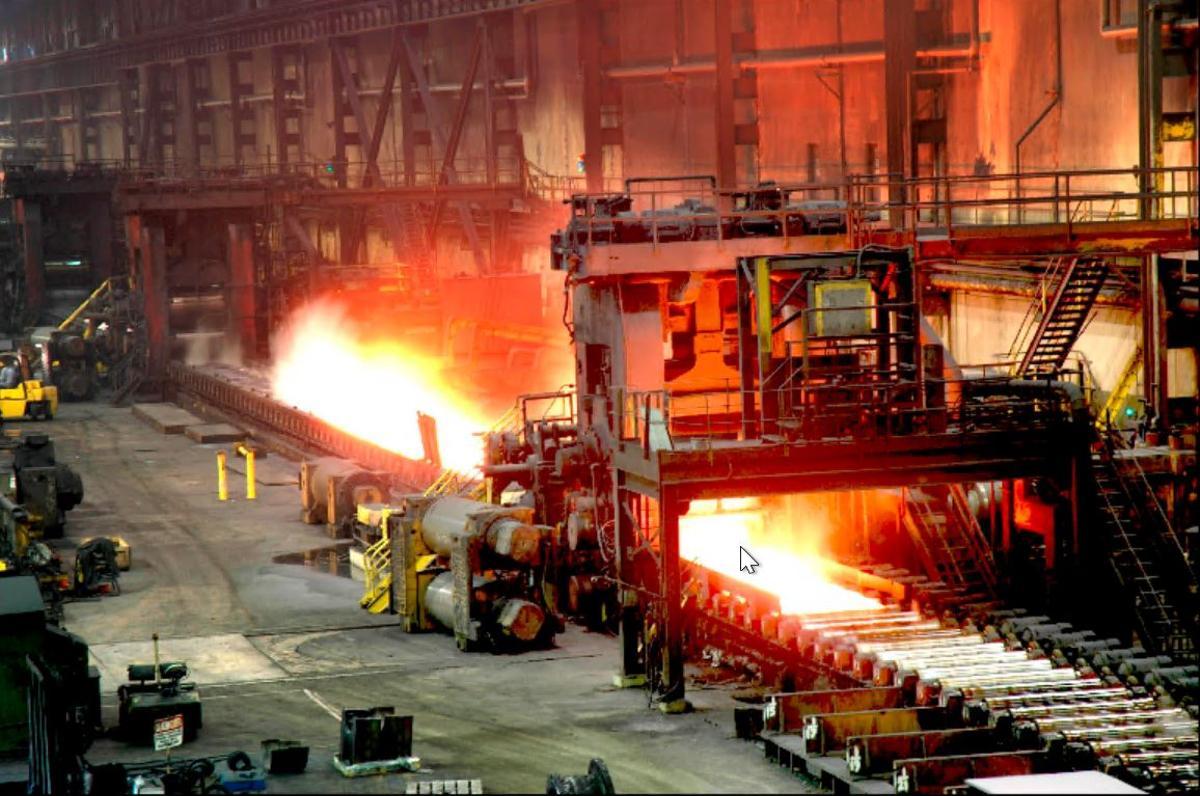 Factoría del grupo acerero ArcelorMittal. 