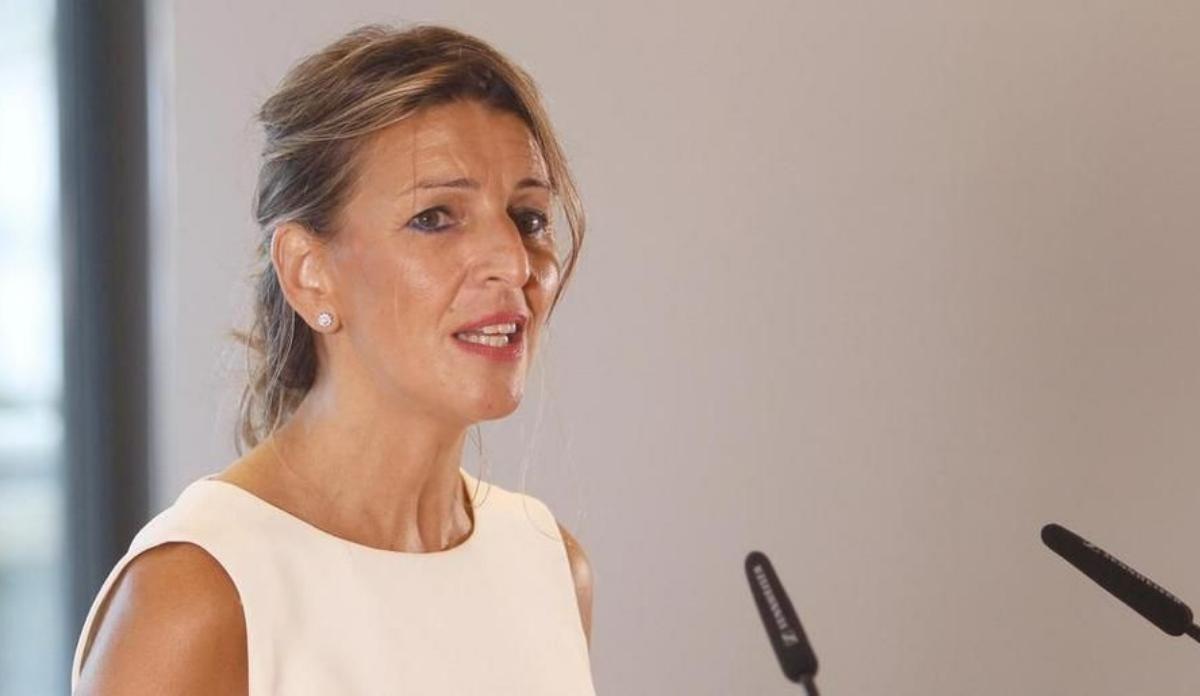 La líder de Sumar, Yolanda Díaz. La líder de Sumar, Yolanda Díaz.