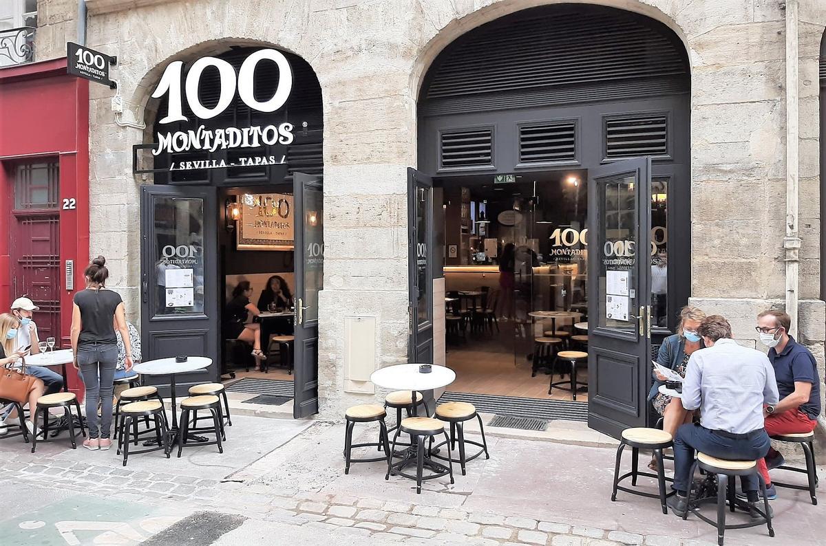 Un local de 100 Montaditos, en Sevilla. 