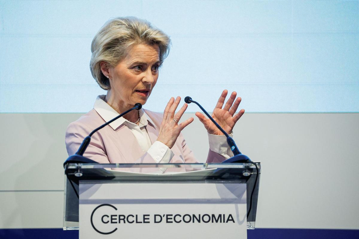 Von der Leyen: "España es hoy un motor en la UE" Von der Leyen: "España es hoy un motor en la UE"