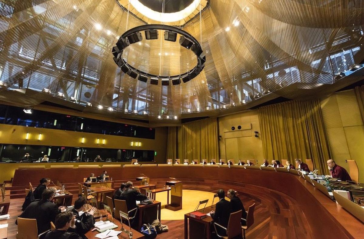 Una vista ante el Tribunal de Justicia de la Unión Europea (Gran Sala).
