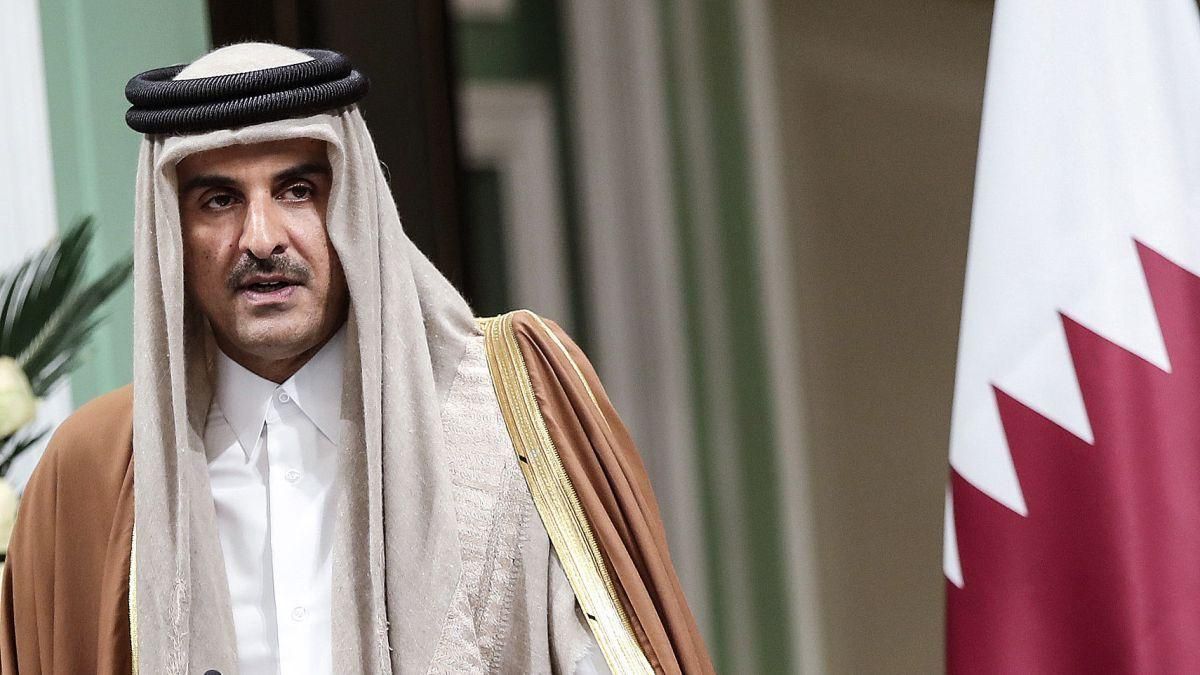 El emir de Qatar Tamim bin Hamad Al Thani. El emir de Qatar Tamim bin Hamad Al Thani.