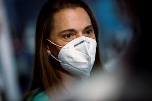 En la imagen, Miriam Chana, médica especialista en Medicina Intensiva del Hospital del Tajo de Aranjuez.