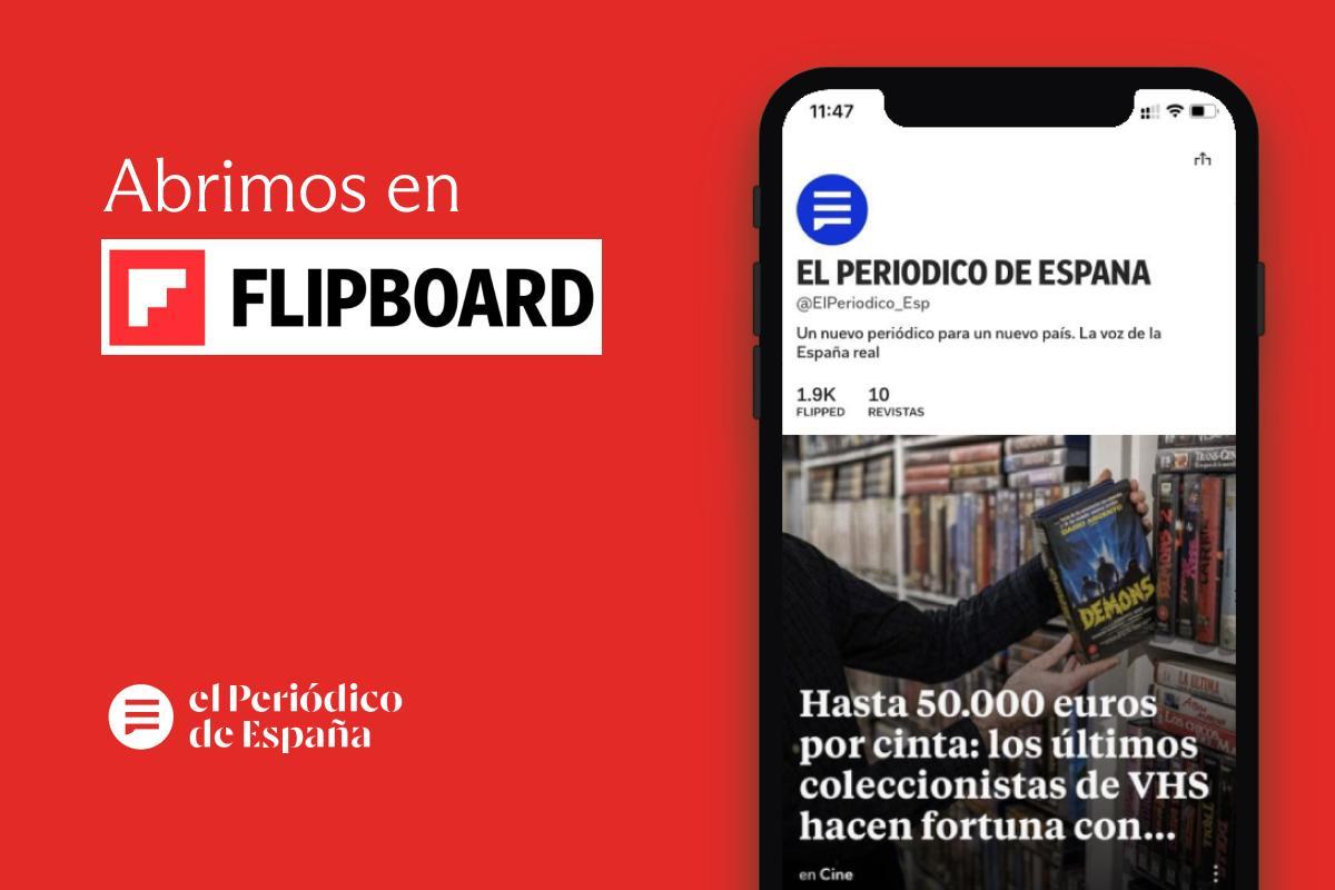 Llega a Flipboard y a sus revistas todo el contenido de EL PERIÓDICO DE ESPAÑA