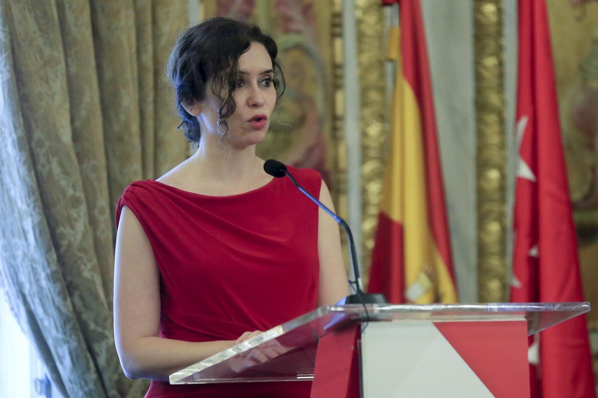  La presidenta de la Comunidad de Madrid, Isabel Díaz Ayuso, en una imagen de archivo. 