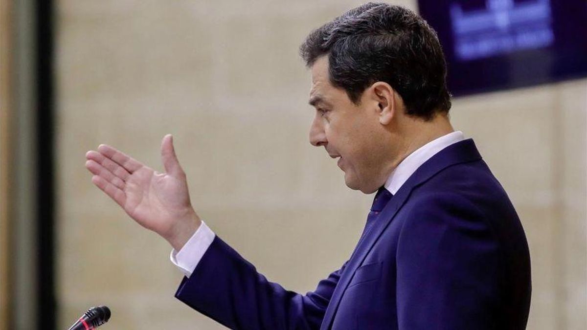 Juanma Moreno, presidente de la Junta de Andalucía. Juanma Moreno, presidente de la Junta de Andalucía.