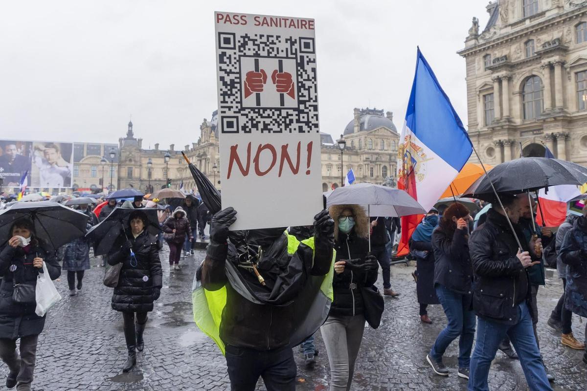 Francia, Alemania y Austria salen a la calle para protestar contra las restricciones