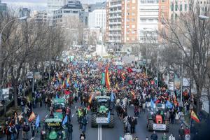 El mundo rural toma las calles de Madrid: "La agricultura está a punto de morir"