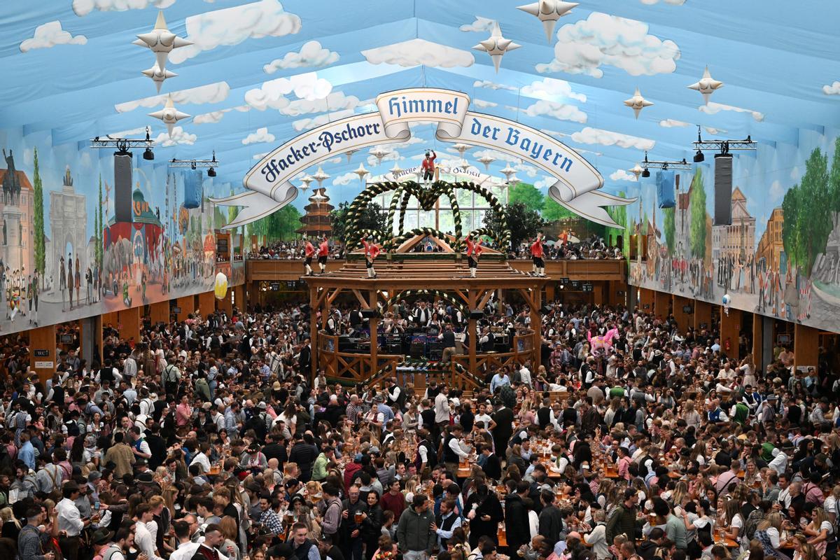 Inauguración del Oktoberfest en Múnich.