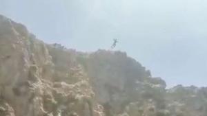 El joven que saltó del acantilado en Mallorca.
