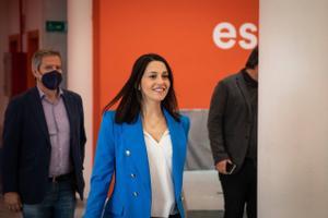 La presidenta de Ciudadanos, Inés Arrimadas. 