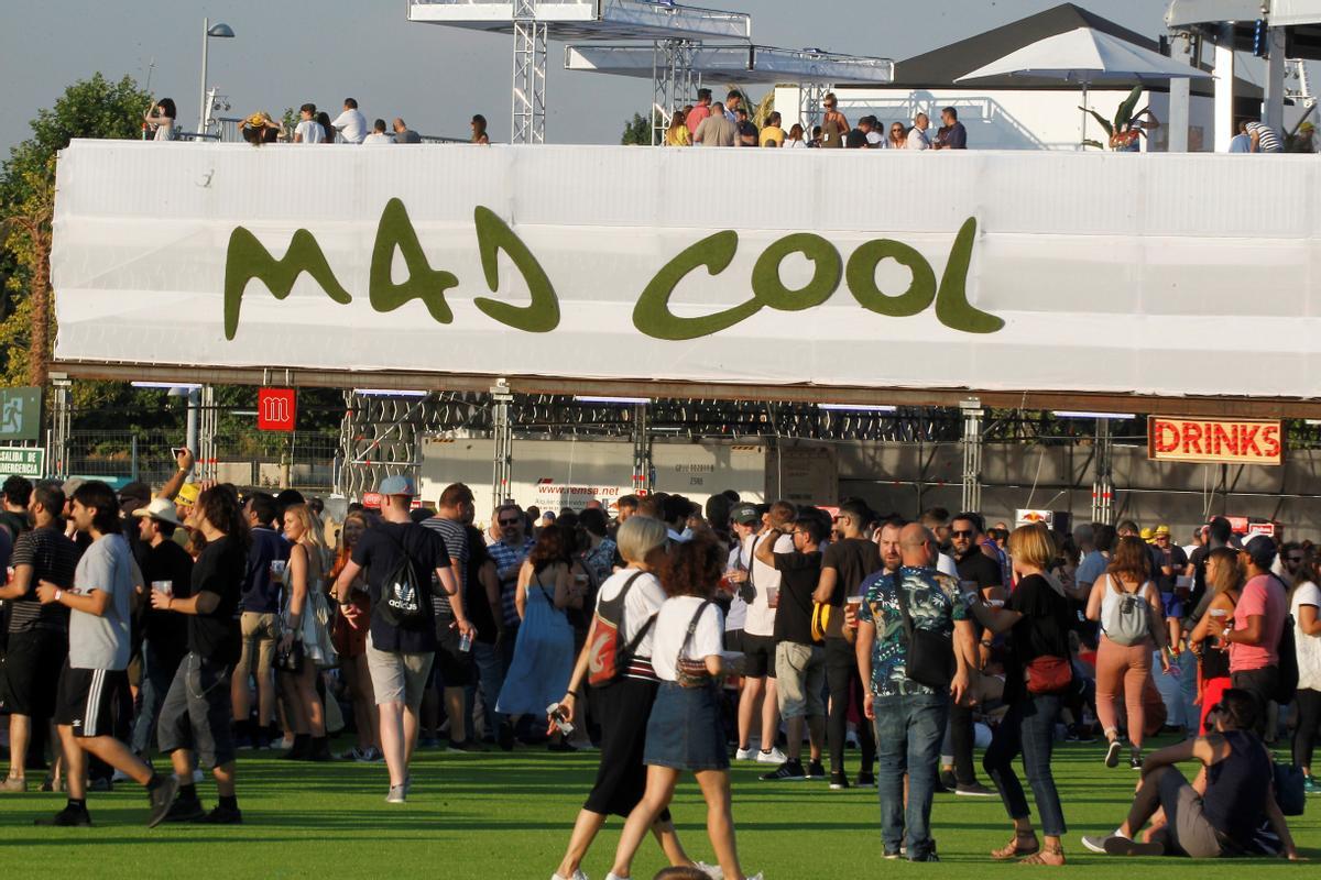 La tercera edición del festival de música Mad Cool, celebrado en 2018 en el barrio madrileño de Valdebebas.