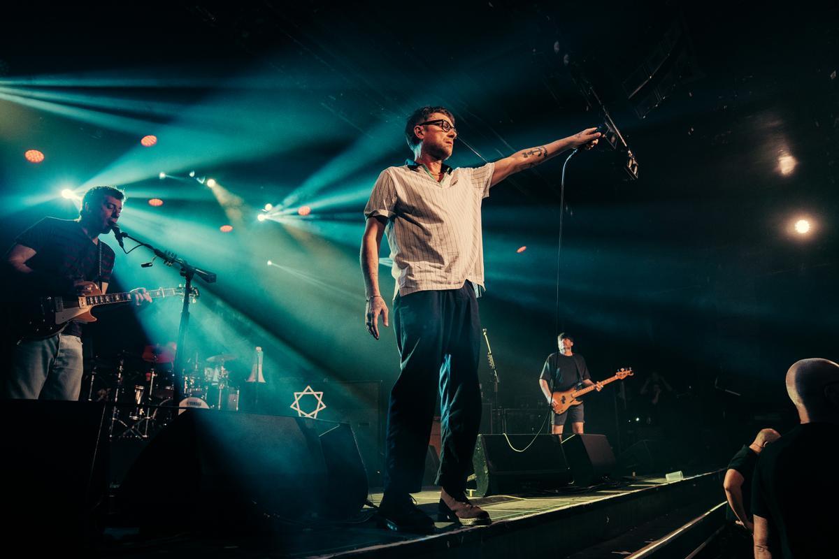 Blur, durante su concierto de este viernes en La Riviera como parte de la programación de Primavera Sound Madrid. 