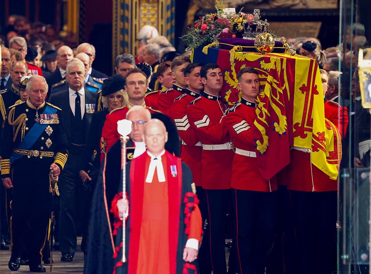 Funeral de Isabel II en la abadía de Westminster
