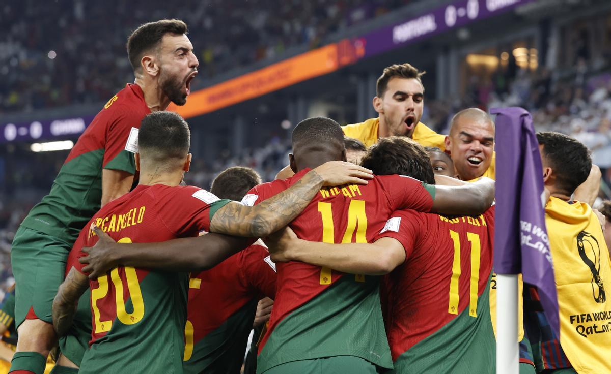 Resumen, goles y highlights del Portugal 3 - 2 Ghana de la fase de grupos del Mundial