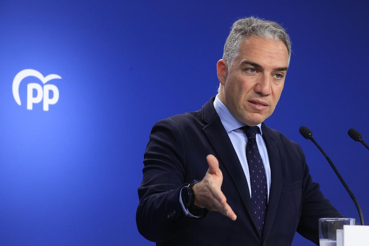 Elías Bendodo, coordinador general del PP. Elías Bendodo, coordinador general del PP.