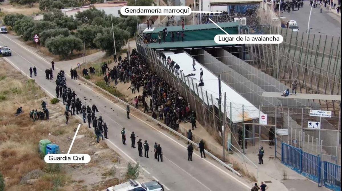 El Defensor del Pueblo concluye que se devolvieron migrantes en Melilla sin suficiente base legal