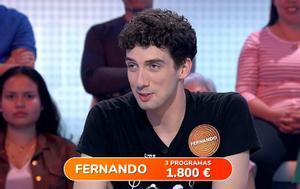 Fernando, concursante de ’Pasapalabra’