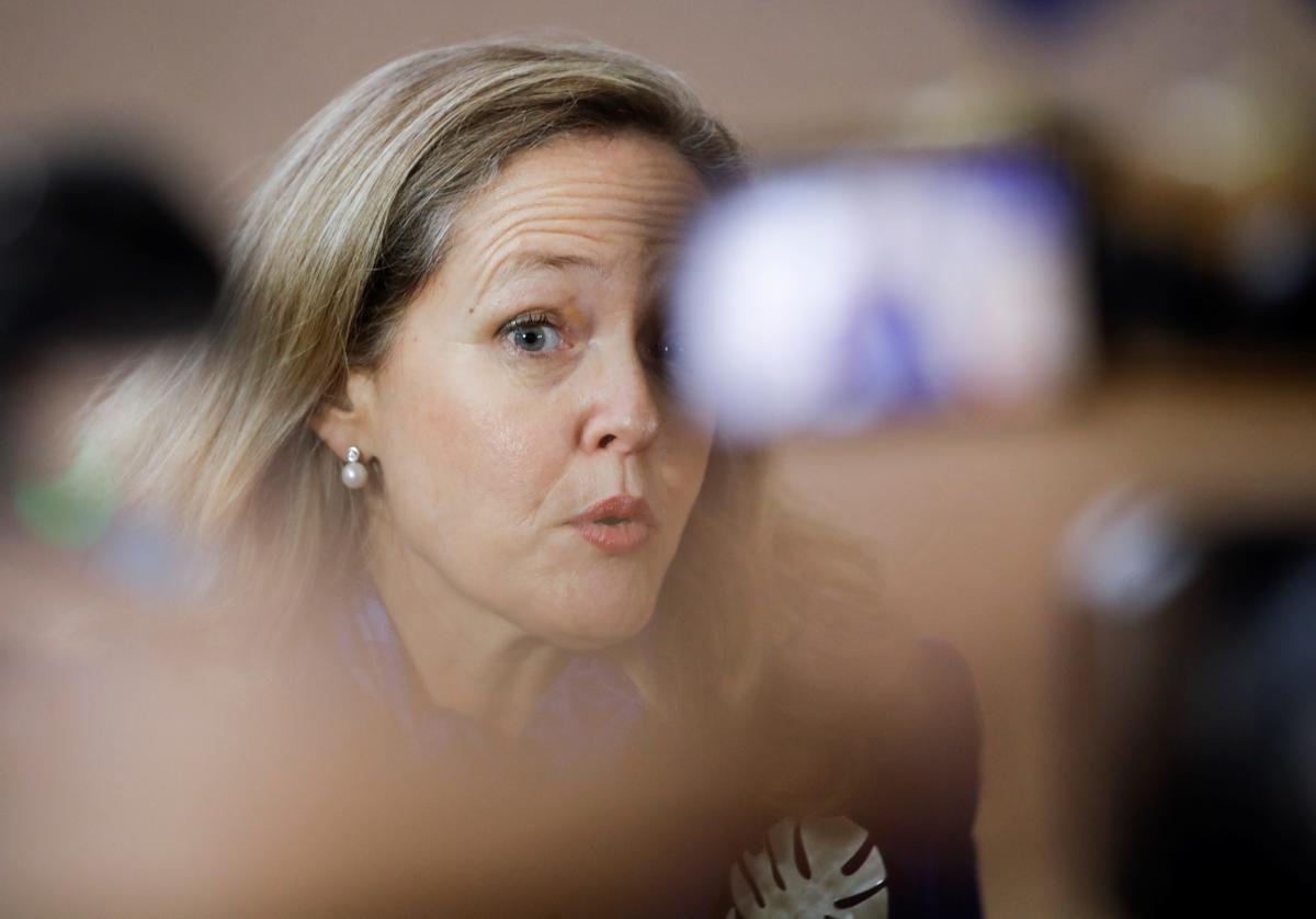 La ministra de Economía, Nadia Calviño. La ministra de Economía, Nadia Calviño.