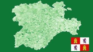 Mapa de las elecciones en Castilla y León.