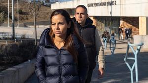 La exesposa de Alves, tras visitarle en la prisión: "No le he preguntado por las diferentes versiones porque sabemos que es inocente"