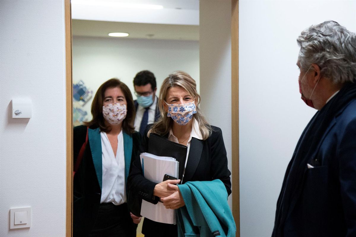 La vicepresidenta segunda del Gobierno, Yolanda Díaz. La vicepresidenta segunda del Gobierno, Yolanda Díaz.
