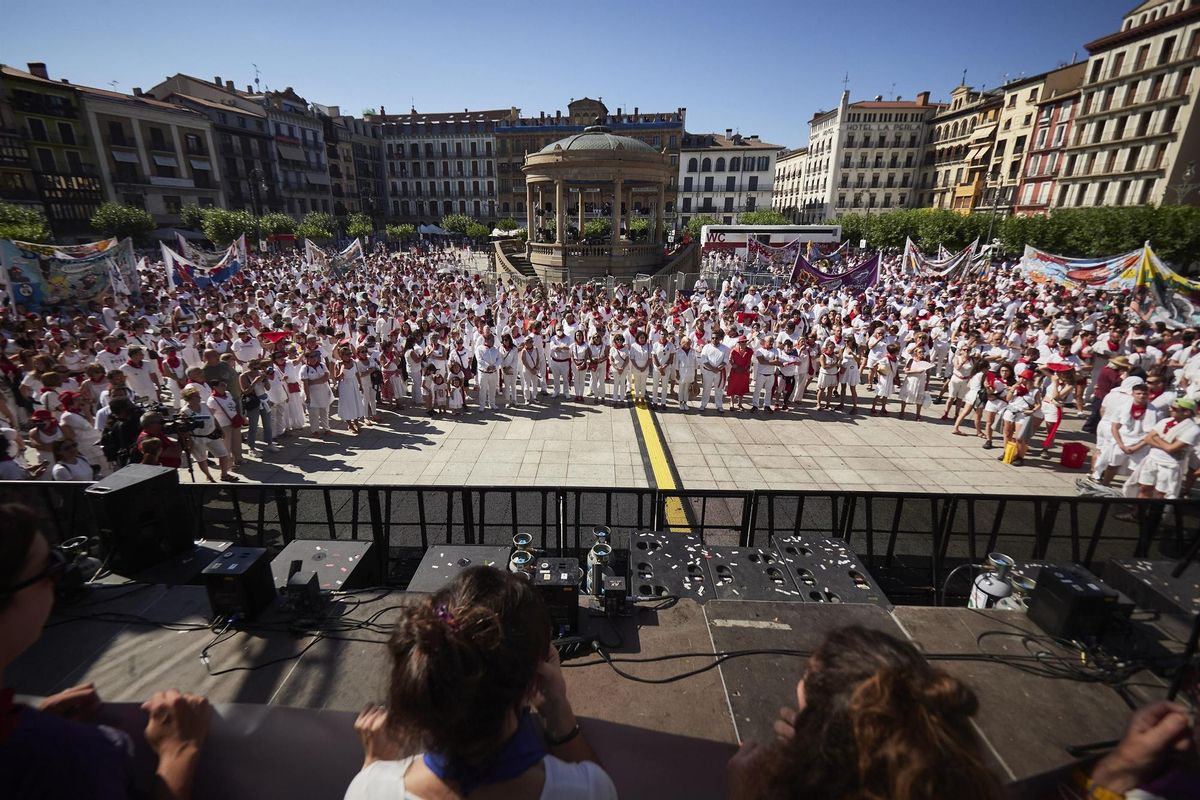 El presunto agresor sexual de Pamplona queda en libertad El presunto agresor sexual de Pamplona queda en libertad