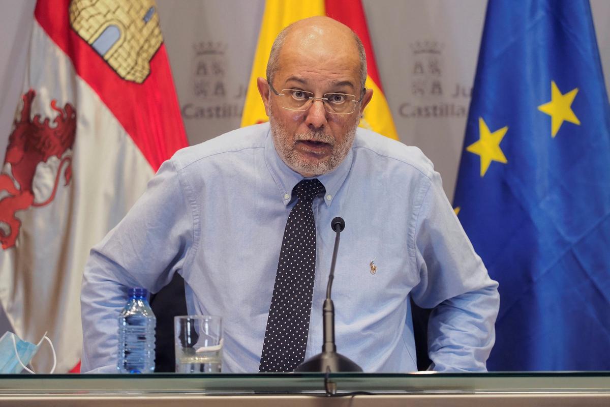 El vicepresidente de la Junta de Castilla y León, Francisco Igea.