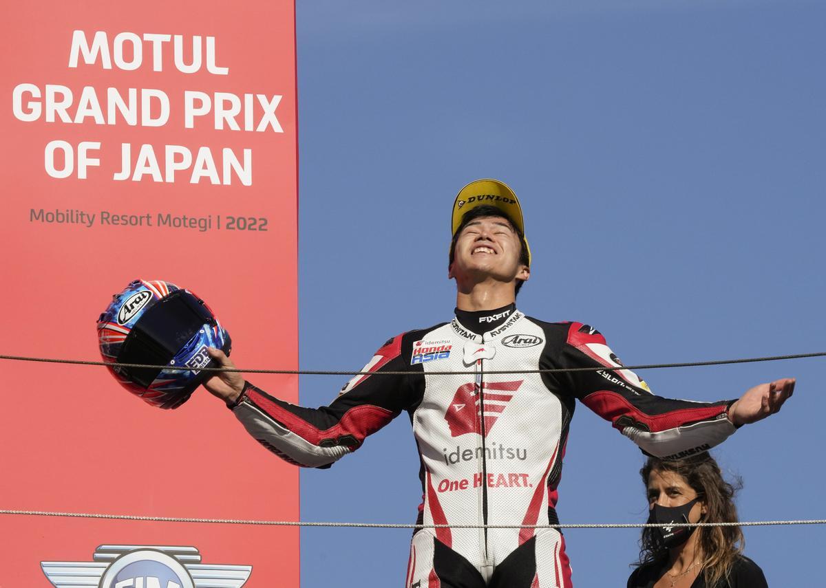 Ai Ogura, ganador de Moto2 2022 en el circuito de Motegi